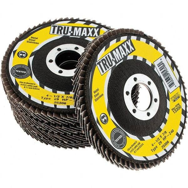 Ability One - Flap Disc - Arbor Attaching System - Exact Tooling