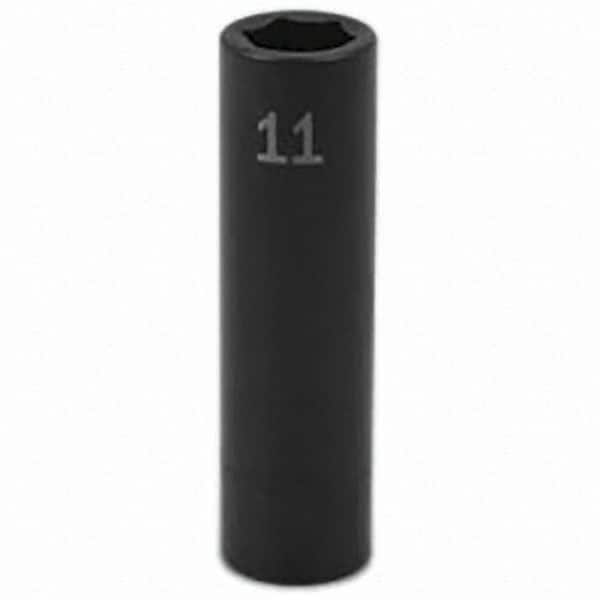 SK - Impact Socket - 3/8"DR 11MM DEEP IMPACT SOCKET - Exact Tooling
