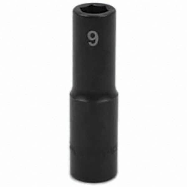 SK - Impact Socket - 3/8"DR 9MM DEEP IMPACT SOCKET - Exact Tooling