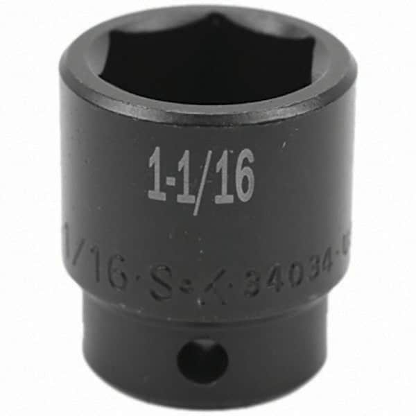 SK - Impact Socket - 1/2"DR 1-1/16" IMPACT SOCKET - Exact Tooling