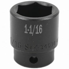 SK - Impact Socket - 1/2"DR 1-1/16" IMPACT SOCKET - Exact Tooling