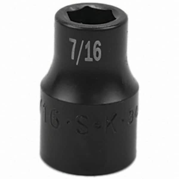 SK - Impact Socket - 1/2"DR 7/16" IMPACT SOCKET - Exact Tooling