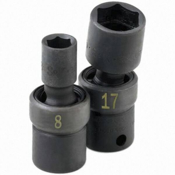 SK - Impact Socket - 1/4"DR 14MM SWIVEL IMPACT SOCKET - Exact Tooling