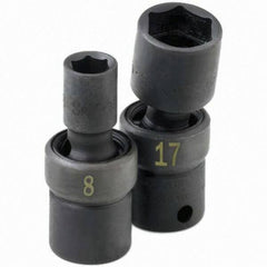 SK - Impact Socket - 1/4"DR 14MM SWIVEL IMPACT SOCKET - Exact Tooling