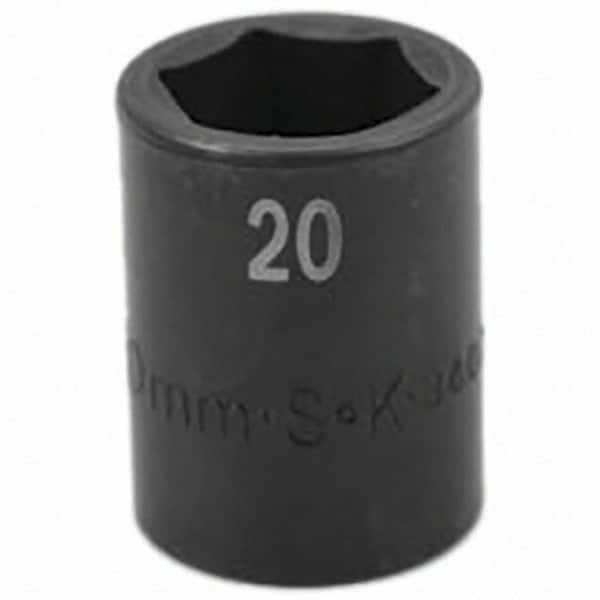 SK - Impact Socket - 1/2"DR 20MM IMPACT SOCKET - Exact Tooling