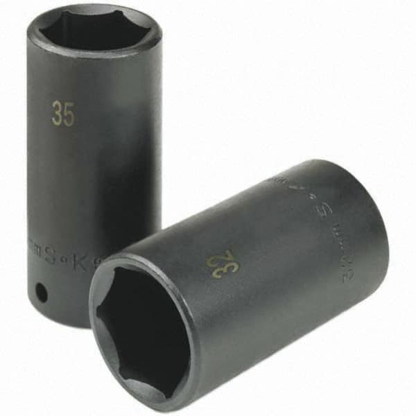 SK - Impact Socket - 1/2"DR 27MM DEEP IMPACT SOCKET - Exact Tooling