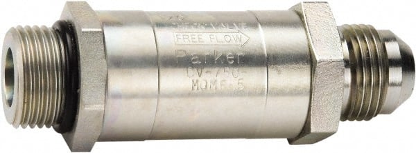 Parker - 50 GPM 3/4-16 Inlet Steel Hydraulic Control Valve - 3,000 psi, 1" Wide x 2.22" Long - Exact Tooling