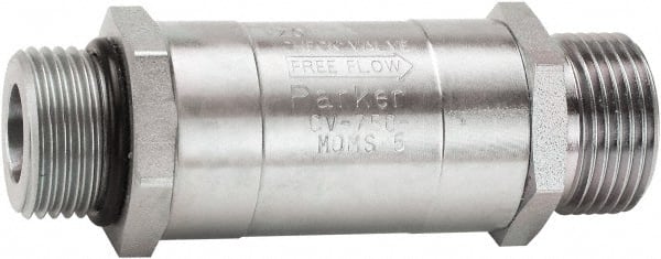 Parker - 65 GPM 1-1/16-12 Inlet Steel Hydraulic Control Valve - 3,000 psi, 1.38" Wide x 2-3/4" Long - Exact Tooling
