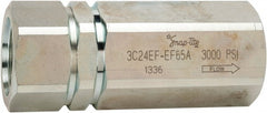 Parker - 125 GPM 1-7/8-12 Inlet Steel Hydraulic Control Valve - 3,000 psi, 2-1/2" Wide x 6-1/2" Long - Exact Tooling