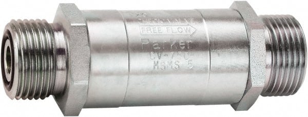Parker - 100 GPM 1-7/16-12 Inlet Steel Hydraulic Control Valve - 3,000 psi, 1.62" Wide x 3.31" Long - Exact Tooling