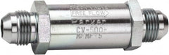 Parker - 13 GPM 9/16-18 Inlet Steel Hydraulic Control Valve - 3,000 psi, 0.81" Wide x 1-3/4" Long - Exact Tooling