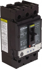 Square D - 250 Amp, 600 VAC, 3 Pole, Panel Mount Molded Case Circuit Breaker - Electronic Trip, Multiple Breaking Capacity Ratings, 3/0 AWG - Exact Tooling