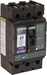 Square D - 200 Amp, 600 VAC, 3 Pole, Panel Mount Molded Case Circuit Breaker - Thermal Magnetic Trip, Multiple Breaking Capacity Ratings, 87.4mm Deep x 191mm High x 104.7mm Wide - Exact Tooling
