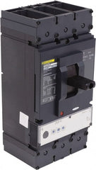 Square D - 400 Amp, 600 VAC, 3 Pole, Panel Mount Molded Case Circuit Breaker - Electronic Trip, 110mm Deep x 340mm High x 140mm Wide - Exact Tooling