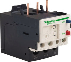 Schneider Electric - 3 Pole, NEMA Size 00-1, 0.63 to 1 Amp, 690 VAC, Thermal NEMA Overload Relay - Trip Class 20, For Use with LC1D09, LC1D12, LC1D18, LC1D25, LC1D32 and LC1D38 - Exact Tooling