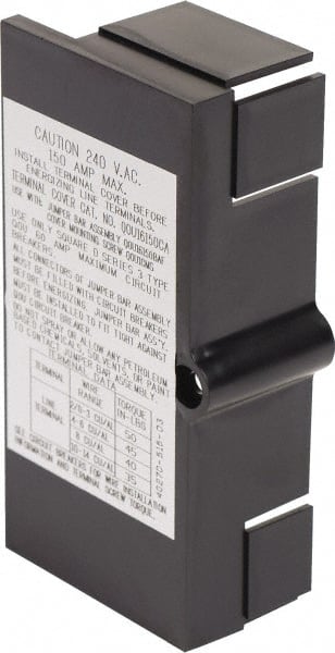 Square D - Circuit Breaker Jumper Bar Cover - Use with 6P Jumper Bar Base - Exact Tooling