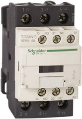 Square D - 3 Pole, 24 Coil VAC, 9 Amp NEMA Contactor - Open Enclosure - Exact Tooling