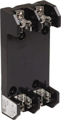 Square D - 2 Pole, 600 Volt, 30 Amp, Surface Mount Fuse Holder - Compatible with H Class Fuse - Exact Tooling
