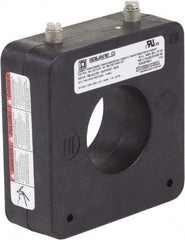 Square D - 100 Amp AC Input, 5 Amp AC Output, Panel Meter Donut Current Transformer - Screw Terminal - Exact Tooling