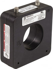 Square D - 800 Amp AC Input, 5 Amp AC Output, Panel Meter Donut Current Transformer - Screw Terminal - Exact Tooling