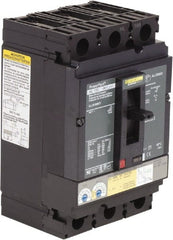 Square D - 100 Amp, 600 V, 3 Pole, Panel Mount Circuit Breaker - Electronic Trip, Multiple Breaking Capacity Ratings - Exact Tooling