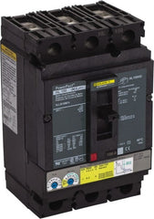Square D - 150 Amp, 600 V, 3 Pole, Panel Mount Motor Circuit Breaker - Magnetic Trip, Multiple Breaking Capacity Ratings - Exact Tooling