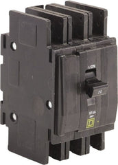 Square D - 20 Amp, 240 VAC, 3 Pole, Panel Mount Miniature Circuit Breaker - Exact Tooling
