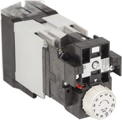Square D - Time Delay Relay - 5 & 10 Contact Amp, 110 VAC at 50 Hz & 120 VAC at 60 Hz - Exact Tooling