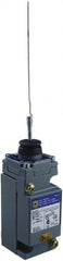 Square D - DPDT, 2NC/2NO, 600 Volt Screw Terminal, Cat Whisker Actuator, General Purpose Limit Switch - 1, 2, 4, 6, 12, 13, 6P NEMA Rating, IP67 IPR Rating - Exact Tooling
