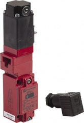 Telemecanique Sensors - 2NC/NO Configuration, 300 VAC, 10 Amp, Key Safety Limit Switch - 1.73 Inch Deep x 7.64 Inch High, IP67 Ingress Rating - Exact Tooling