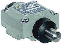 Square D - SPDT, NC/NO, 600 Volt Screw Terminal, Roller Plunger Actuator, General Purpose Limit Switch - 1, 2, 4, 6, 12, 13, 6P NEMA Rating, IP67 IPR Rating - Exact Tooling