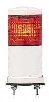 Schneider Electric - LED Lamp, Red, Steady, Preassembled Stackable Tower Light Module Unit - 24 VAC/VDC, 25 Milliamp, IP54 Ingress Rating, Base Mount - Exact Tooling