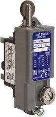 Square D - SPDT, NC/NO, 600 VAC, Screw Terminal, Roller Plunger Actuator, General Purpose Limit Switch - 1 NEMA Rating, IP20 IPR Rating - Exact Tooling