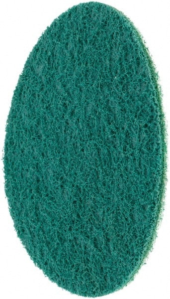 Merit Abrasives - 6" Diam, 150 Grit, Aluminum Oxide Hook & Loop Disc - Very Fine Grade, Nonwoven, - Exact Tooling