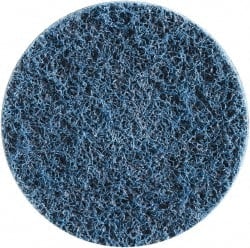 Merit Abrasives - 8" Diam, 150 Grit, Aluminum Oxide Hook & Loop Disc - Very Fine Grade, Nonwoven, - Exact Tooling