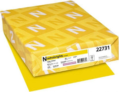 Neenah Paper - 8-1/2" x 11" Solar Yellow Colored Copy Paper - Use with Inkjet Printers, Laser Printers, Copiers - Exact Tooling