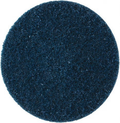 Norton - 4" Disc Diam, 150 Grit, Aluminum Oxide Quick Change Disc - Type R Attaching System, Nonwoven, Blue, Very Fine Grade, 15,000 RPM - Exact Tooling