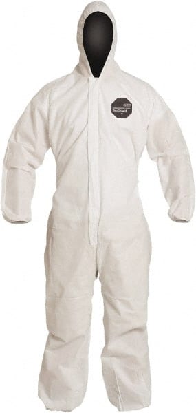 Dupont - 25-Pack Size 3XL Film Laminate General Purpose Coveralls - Exact Tooling