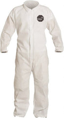 Dupont - 25-Pack Size 3XL Film Laminate General Purpose Coveralls - Exact Tooling