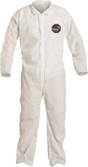Dupont - 25-Pack Size XL Film Laminate General Purpose Coveralls - Exact Tooling