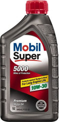 Mobil - 1 Quart Conventional Oil - Grade 10W-30 - Exact Tooling
