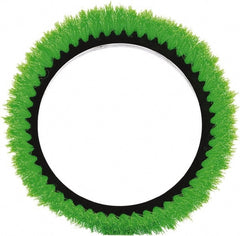 Oreck - Scrubbing Brush - 12" Machine, Green Pad, Nylon - Exact Tooling