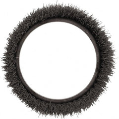 Oreck - Heavy Duty Scrub Brush - 12" Machine, Gray Pad, Silicon Carbide - Exact Tooling