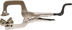 Strong Hand Tools - 14" OAL Combination Jaw Pipe Clamp - Steel Handle - Exact Tooling