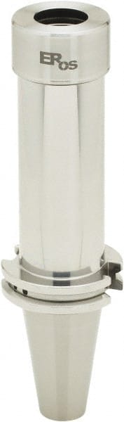Parlec - 0.054" to 25/32" Capacity, 6" Projection, CAT40 Taper Shank, ERos32 Collet Chuck - 25/32" Shank Diam - Exact Tooling
