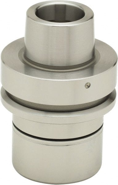 Parlec - 0.054" to 25/32" Capacity, 2.55" Projection, HSK63F Hollow Taper, ER32 Collet Chuck - 25/32" Shank Diam - Exact Tooling