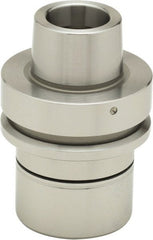 Parlec - 0.054" to 25/32" Capacity, 2.55" Projection, HSK63F Hollow Taper, ER32 Collet Chuck - 25/32" Shank Diam - Exact Tooling