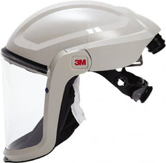 3M - Size Standard, PAPR Compatible Face Shield with Face Shield - Polyethylene, Gray, Adjustable Ratchet, Compatible with 3M Versaflo - Exact Tooling