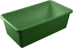 Remco - 149 Gal, 500 Lb Load Capacity Green Polyethylene Tote Container - Nesting, 46.8" Long x 26-1/2" Wide x 16.9" High - Exact Tooling