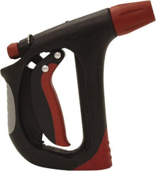 Gilmour - 3/4" Hose Diam Hot Water Adjustable Hose Nozzle - Die Cast Zinc, 125 psi - Exact Tooling